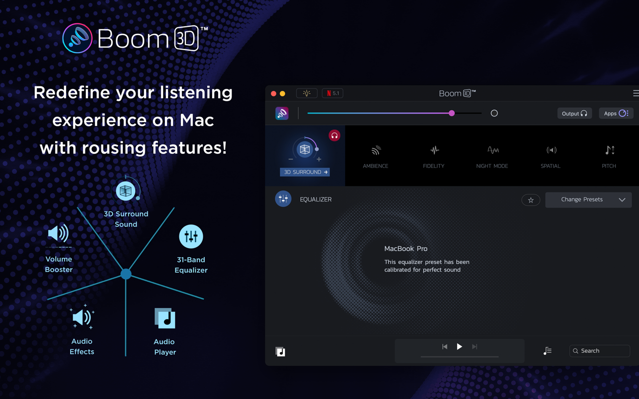 Boom 3D 截图