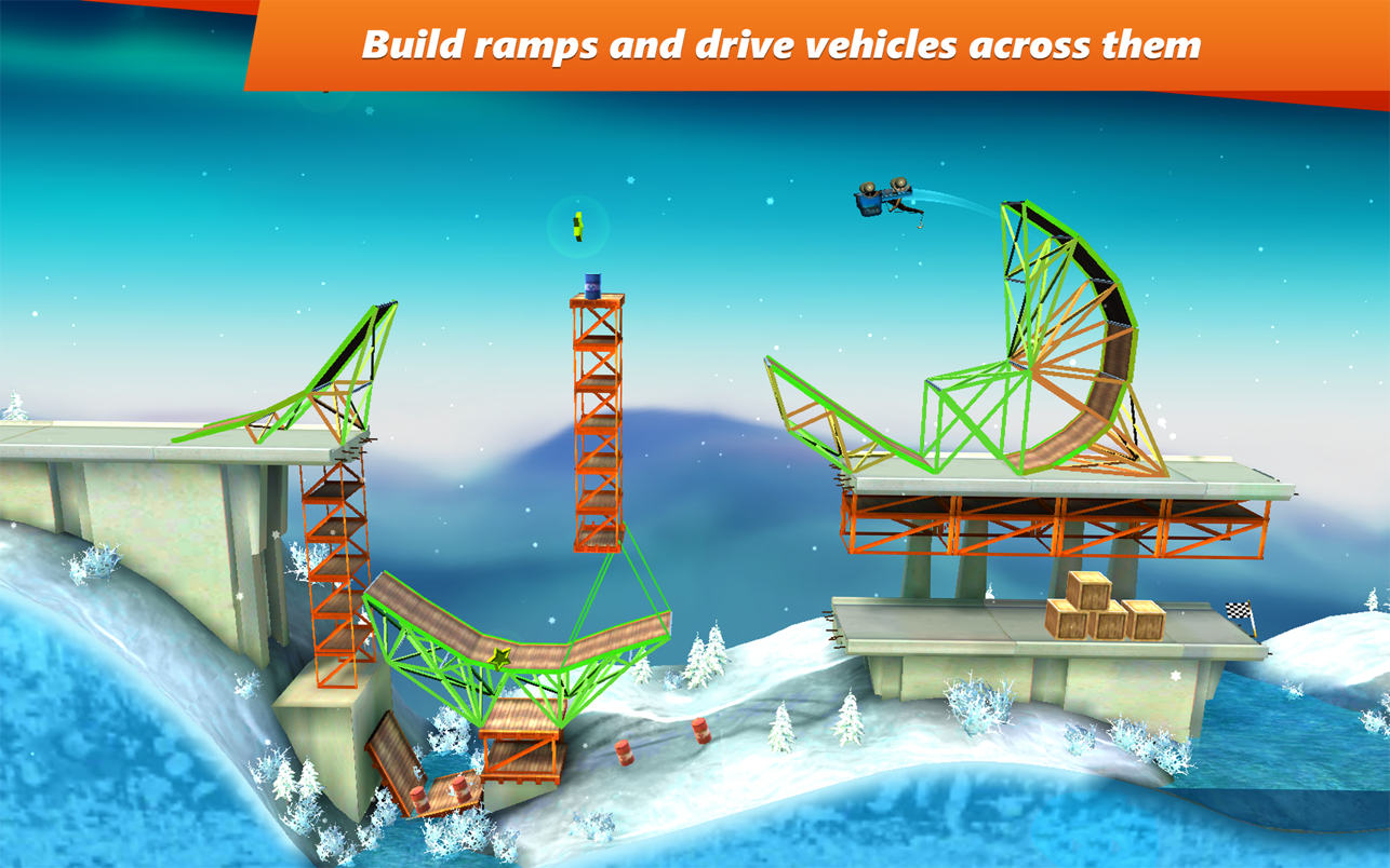 Bridge Constructor Stunts 截图