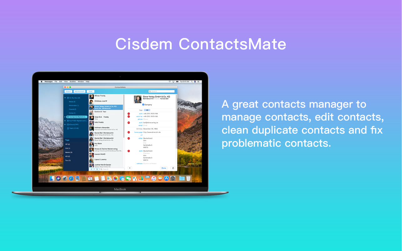 Cisdem ContactsMate 截图