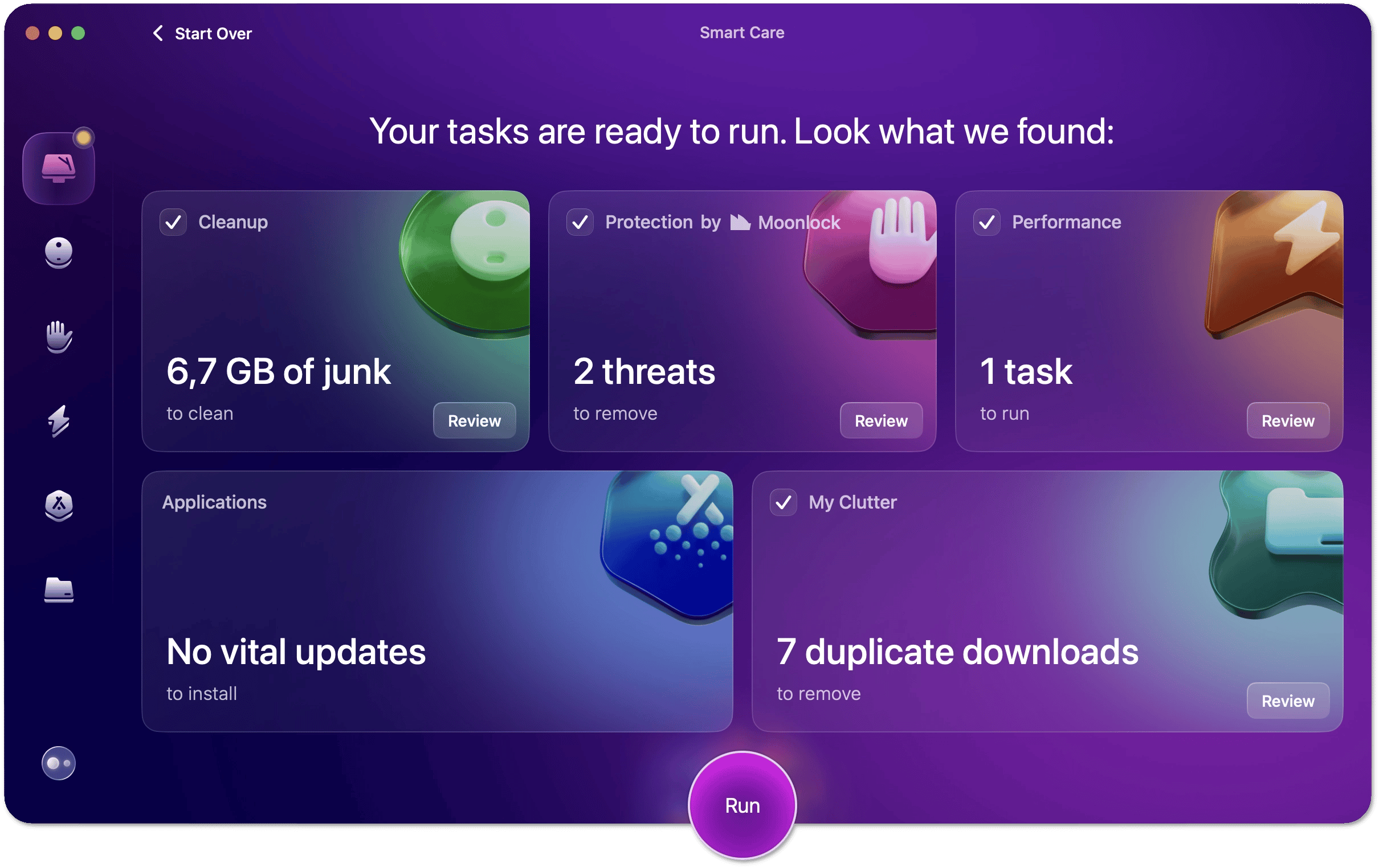 CleanMyMac 截图