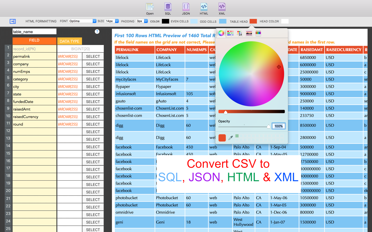 CSV Converter Pro 截图