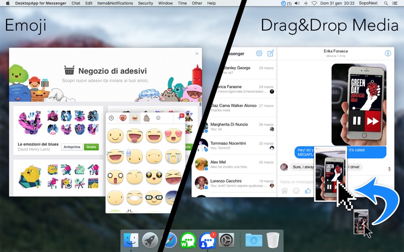 DesktopApp for Messenger 截图