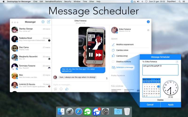 DesktopApp for Messenger 截图