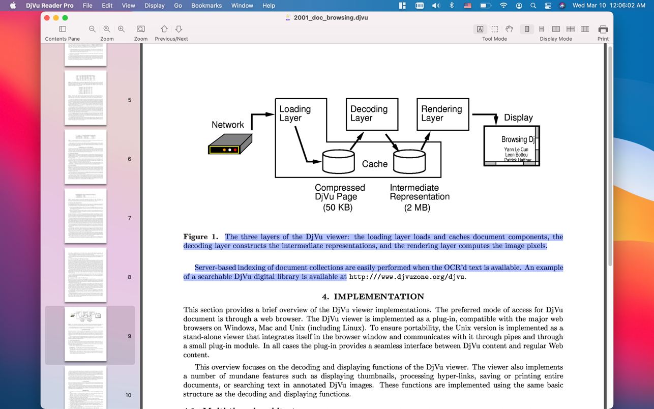 DjVu Reader Pro 截图