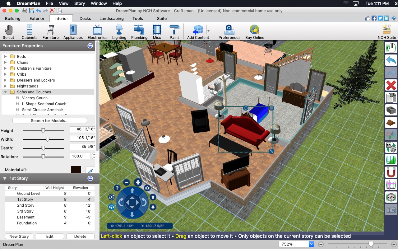 DreamPlan Home Design Software 截图