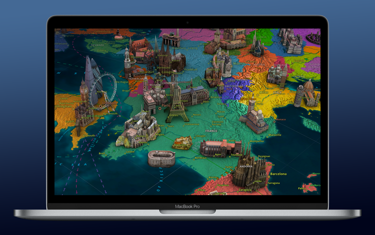 Earth 3D 截图