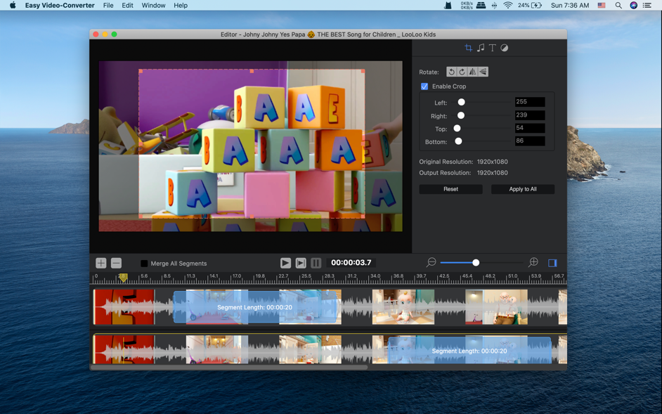 Converter to MP4 截图