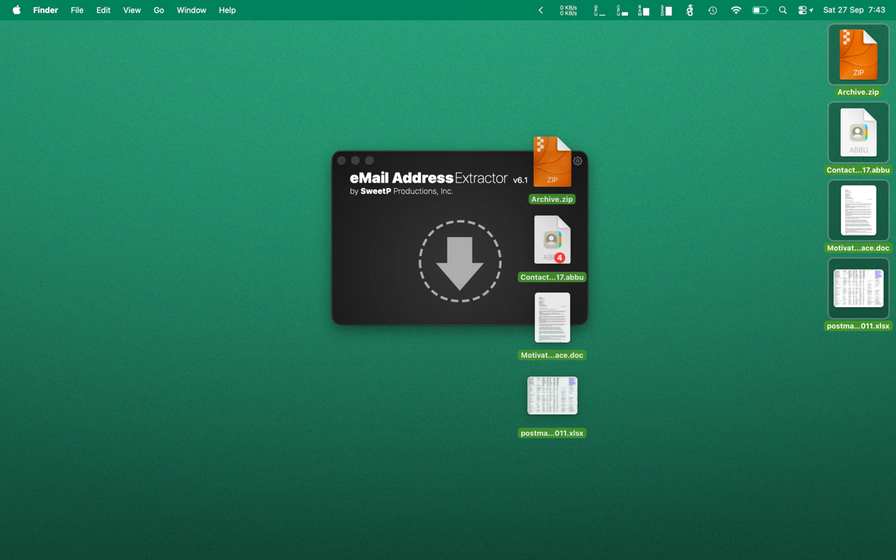 eMail Address Extractor 截图