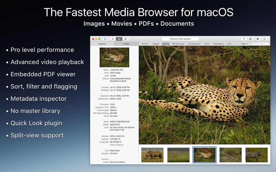 Fileloupe 截图
