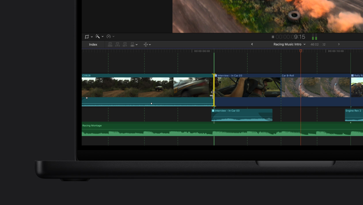 Final Cut Pro 截图