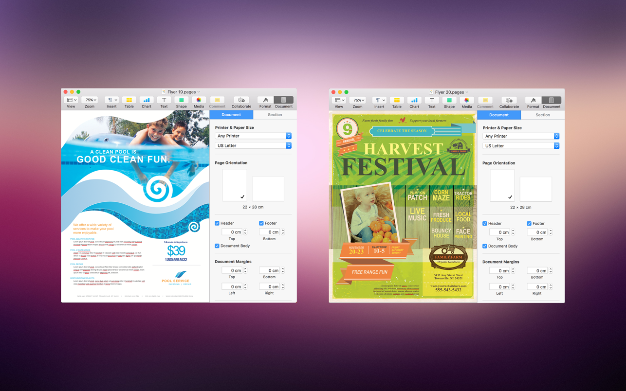 Flyer Design 截图