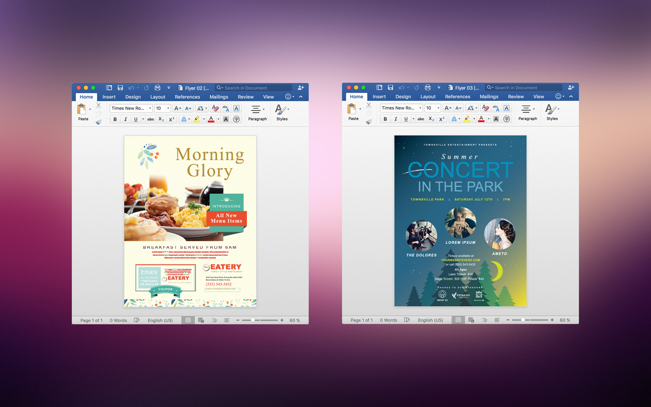 Flyer Design 截图