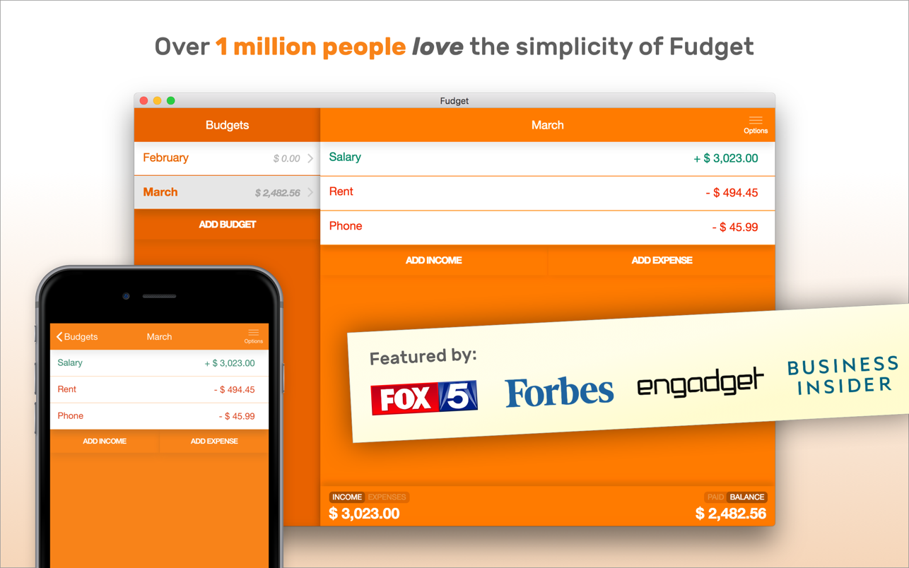 Fudget 截图