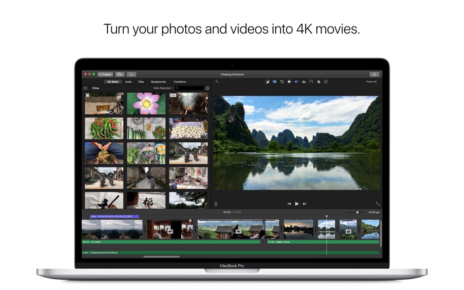 iMovie 截图