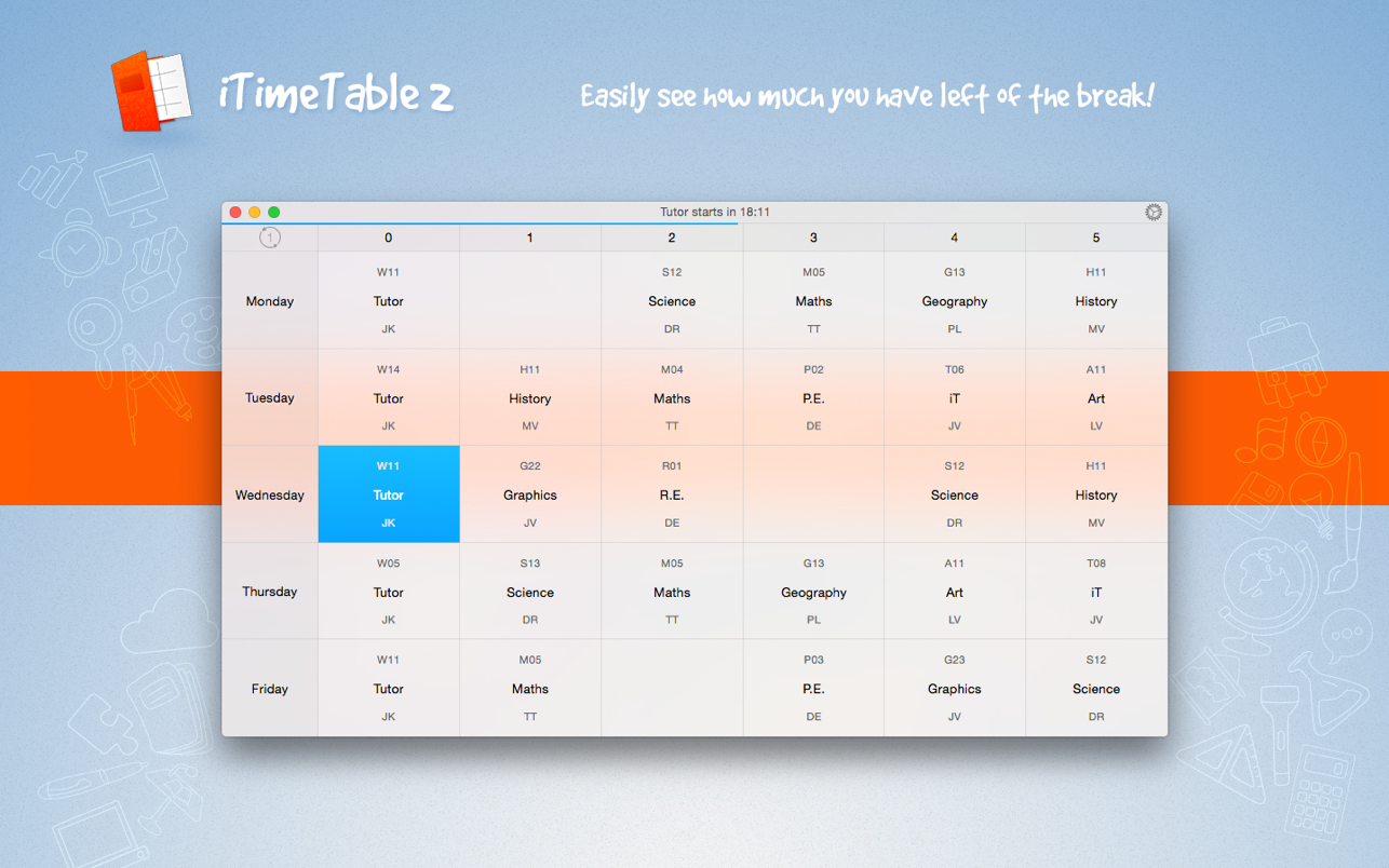 iTimeTable 2 截图