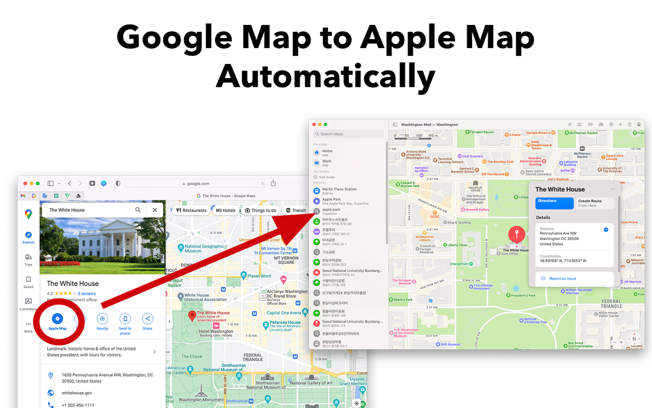 Map Converter for Safari 截图