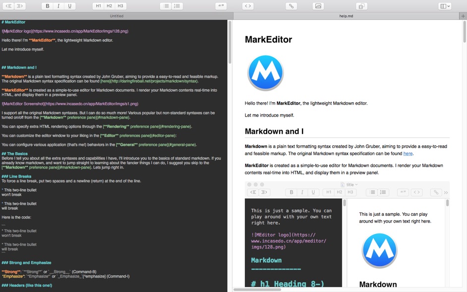 MarkEditor 截图