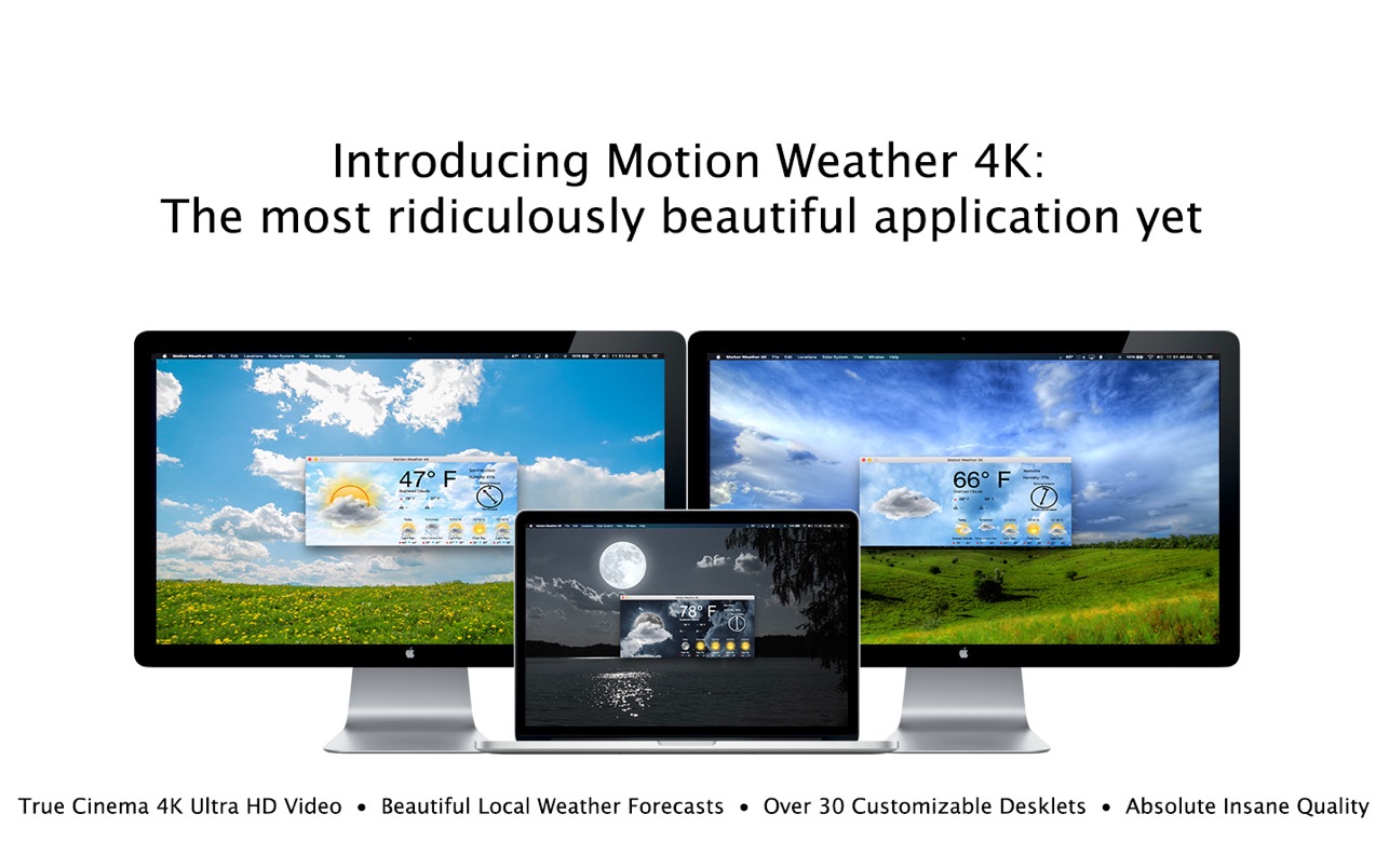 Motion Weather 4K 截图