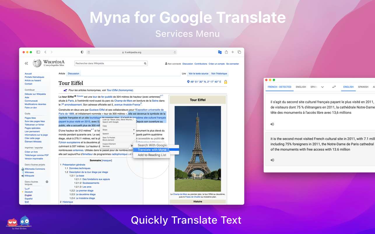 Myna for Google Translate 截图
