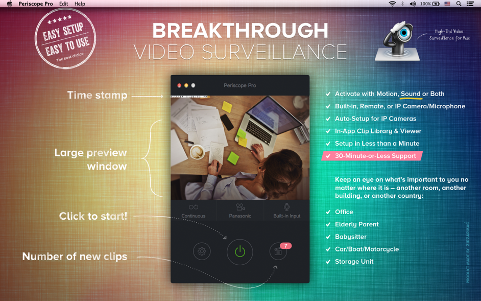 Periscope Pro 截图
