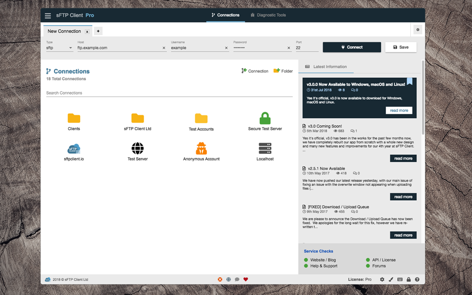sFTP Client 截图