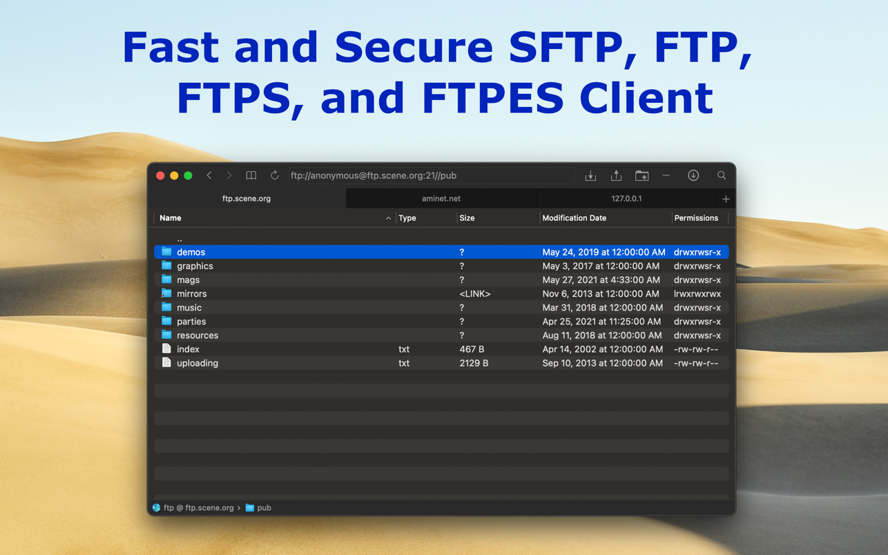 SFTP Commander 截图