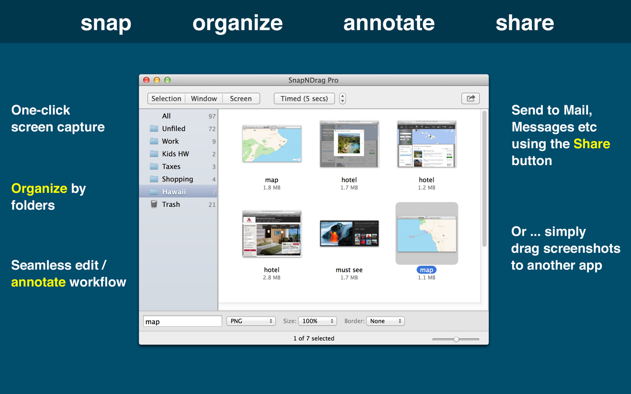 SnapNDrag Pro 截图
