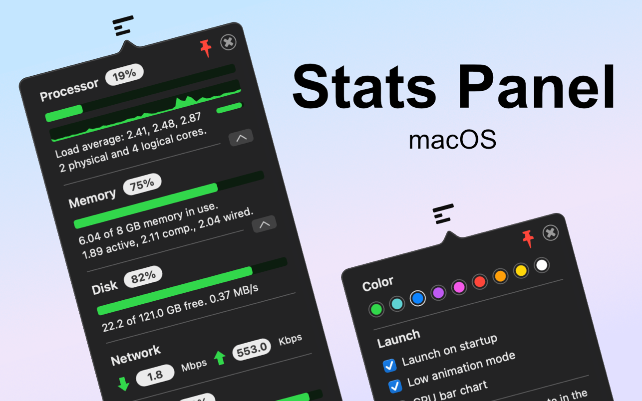 Stats Panel 截图