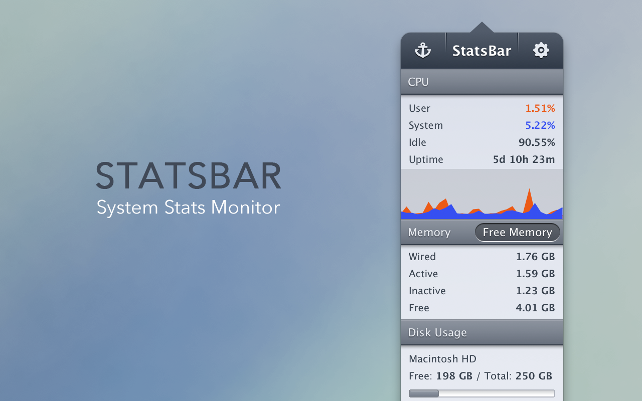 StatsBar 截图