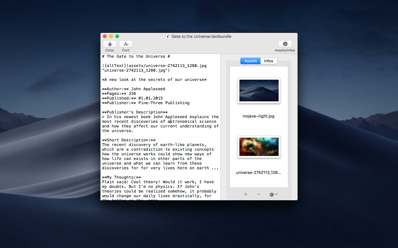 Textbundle Editor 截图