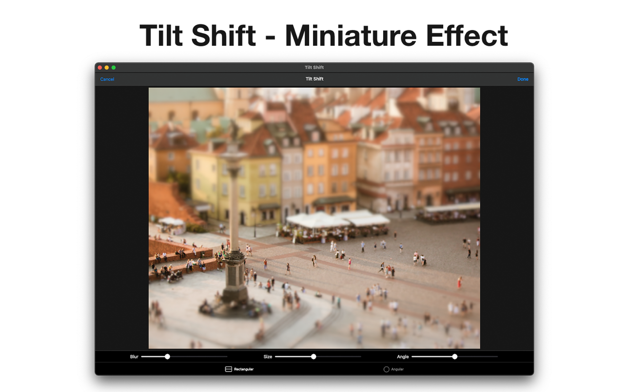 Tilt Shift 截图
