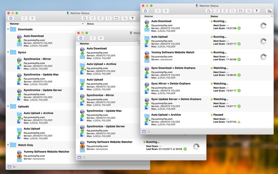 Yummy FTP Watcher 截图